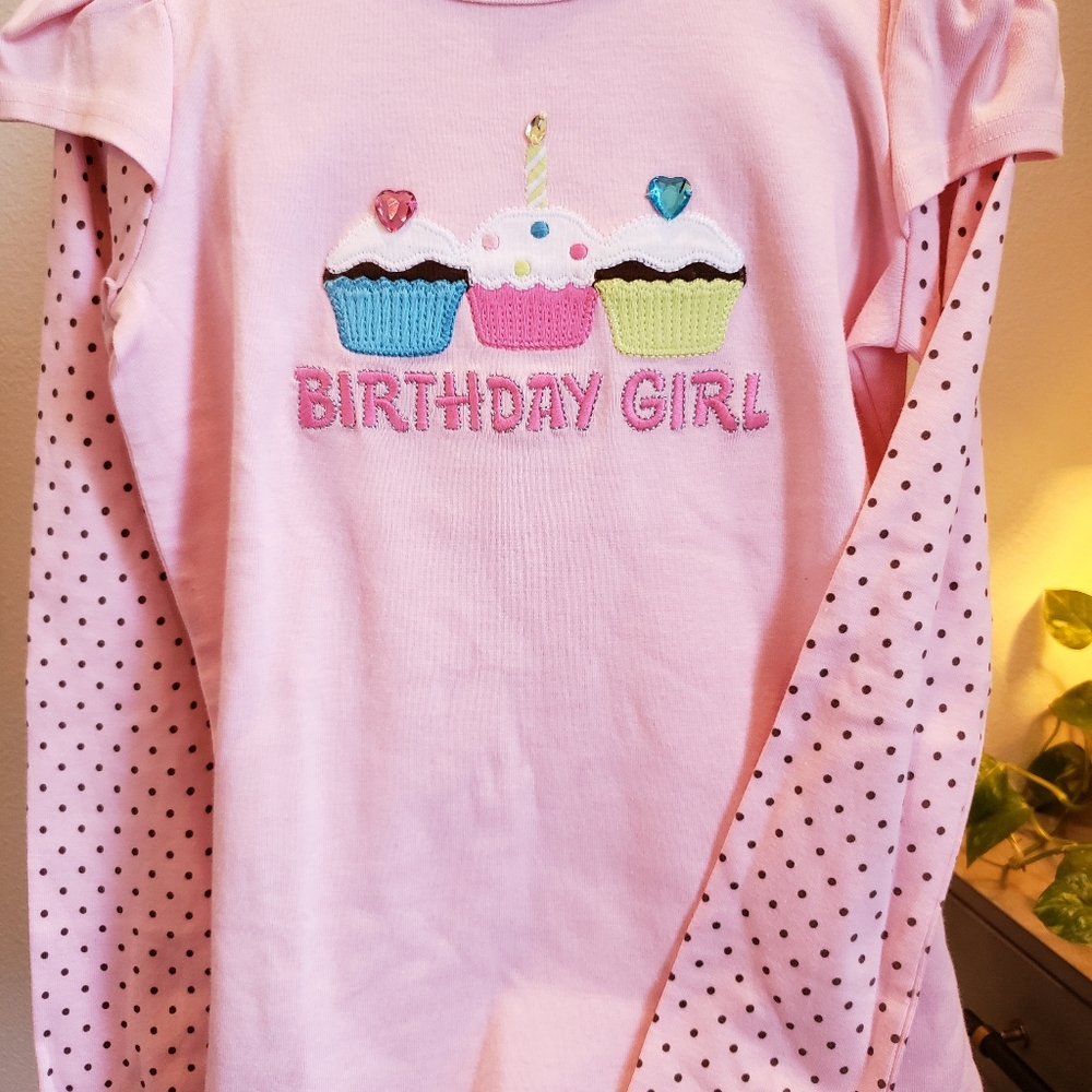 NWT Gymboree sz 10 Birthday Girl Long sleeve T